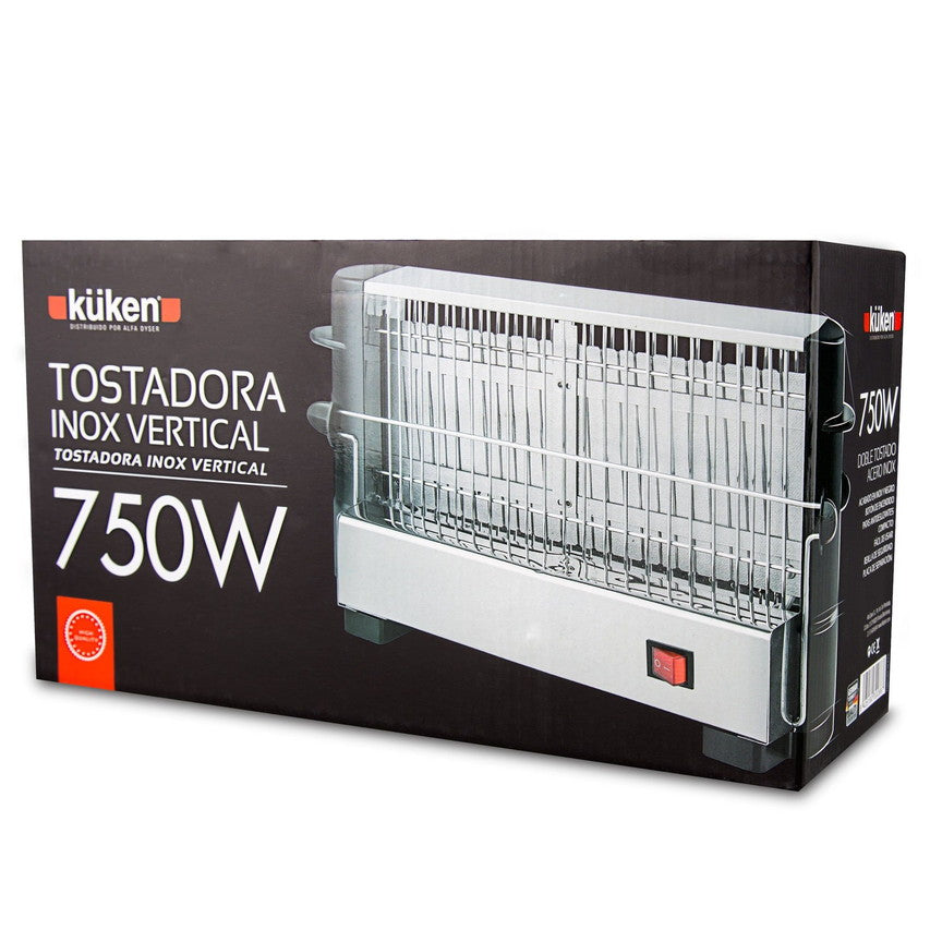 TOST. KUKEN 30288 VERTICAL 700W INOX