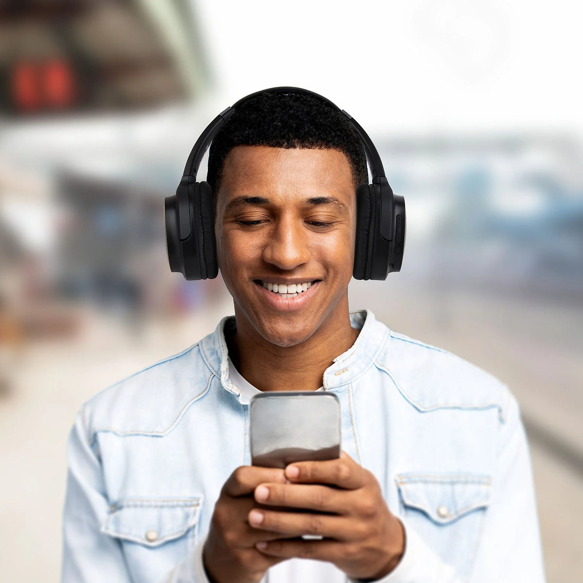 AURICULARES DENVER BTN-210B BL DIADEMA