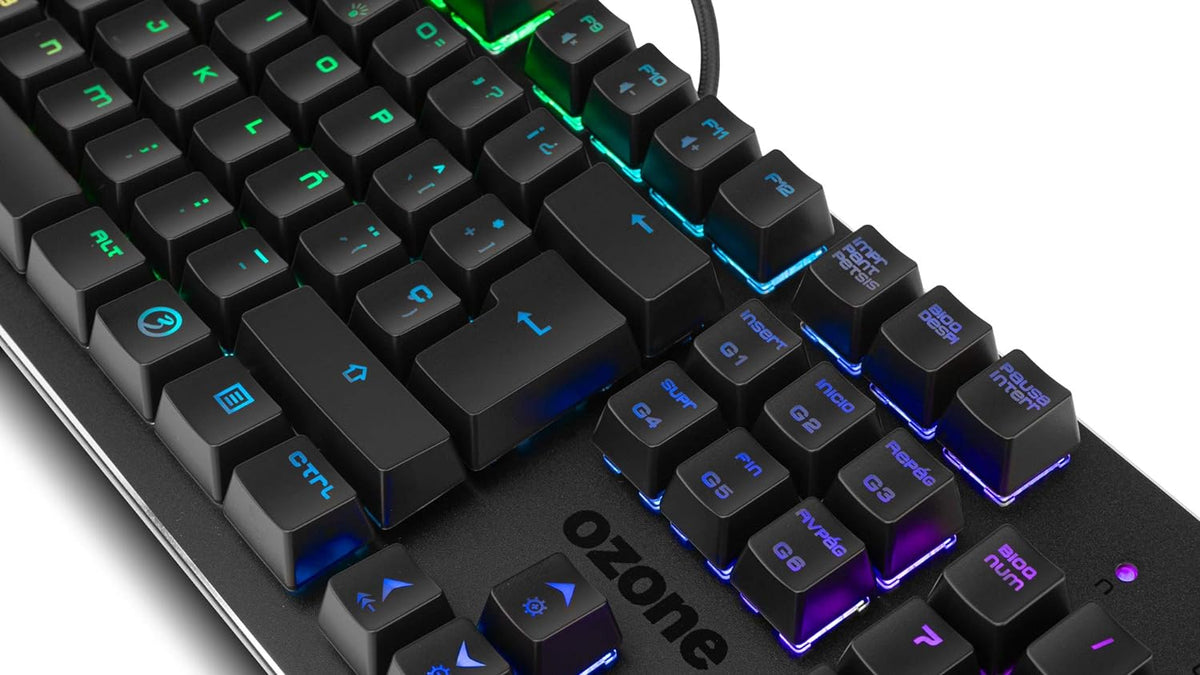 TECLADO OZONE ALLIANCE HYBRID RGB GAMING