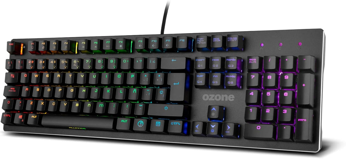 TECLADO OZONE ALLIANCE HYBRID RGB GAMING