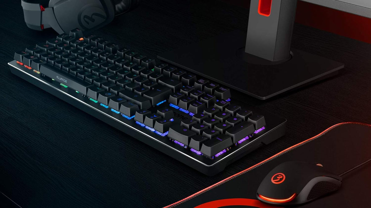 TECLADO OZONE ALLIANCE HYBRID RGB GAMING