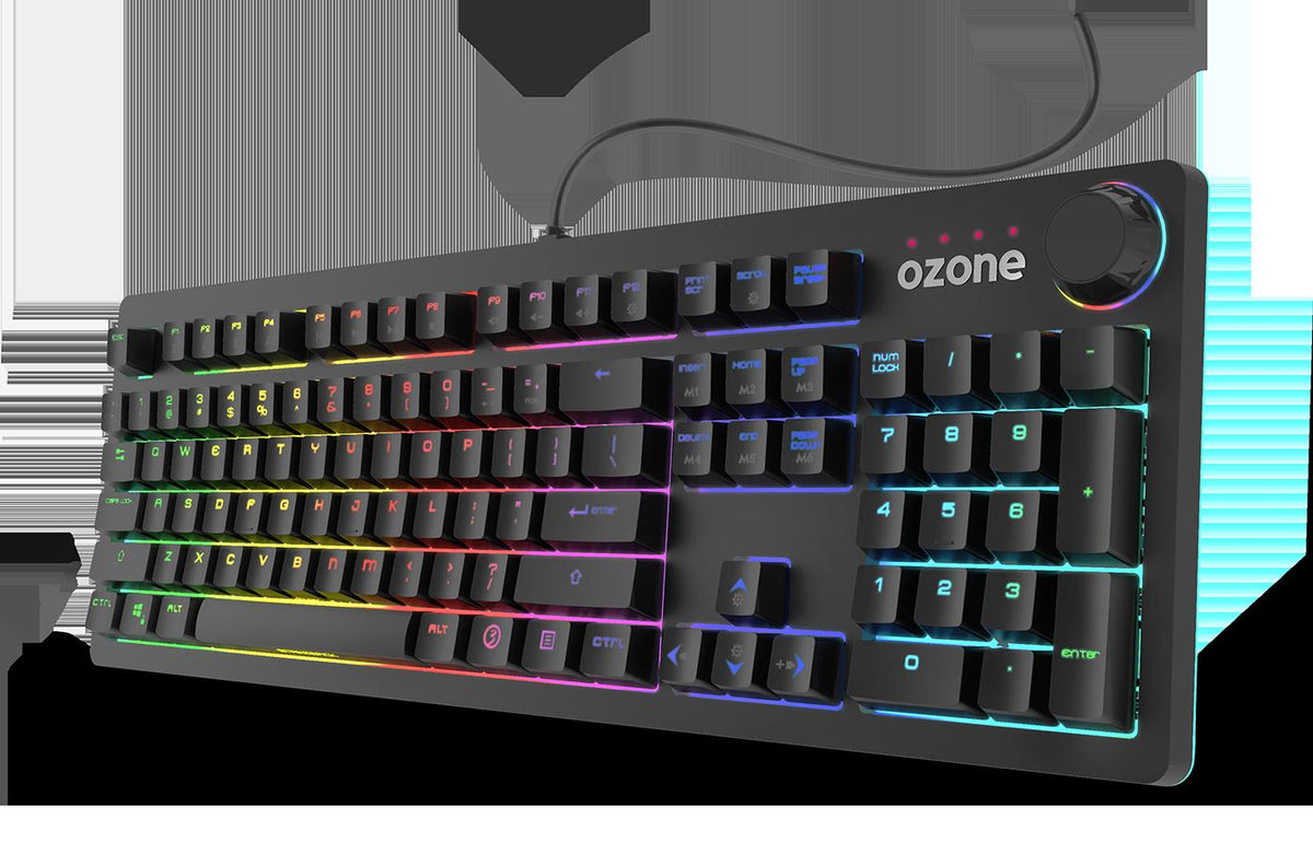 TECLADO OZONE STRIKEBACK MECANICO RGB GAMING