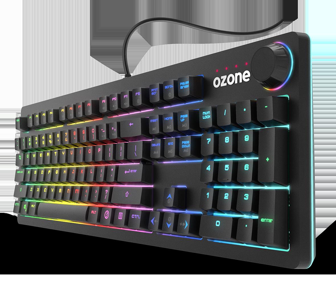 TECLADO OZONE STRIKEBACK MECANICO RGB GAMING