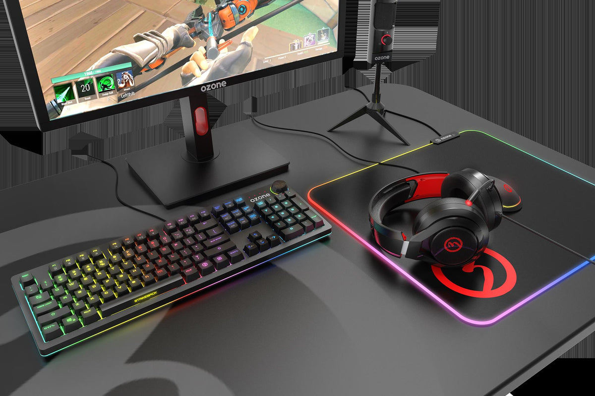 TECLADO OZONE STRIKEBACK MECANICO RGB GAMING