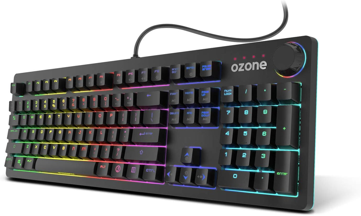 TECLADO OZONE STRIKEBACK MECANICO RGB GAMING