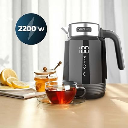 HERVIDOR CECOTEC THERM600 1,7L 2200W BLACK 1748
