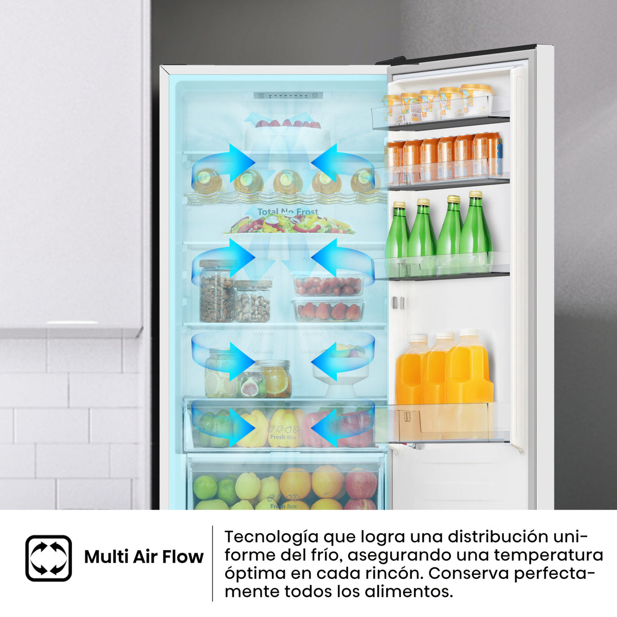 Hisense RB440N4AWC – vista interior adicional