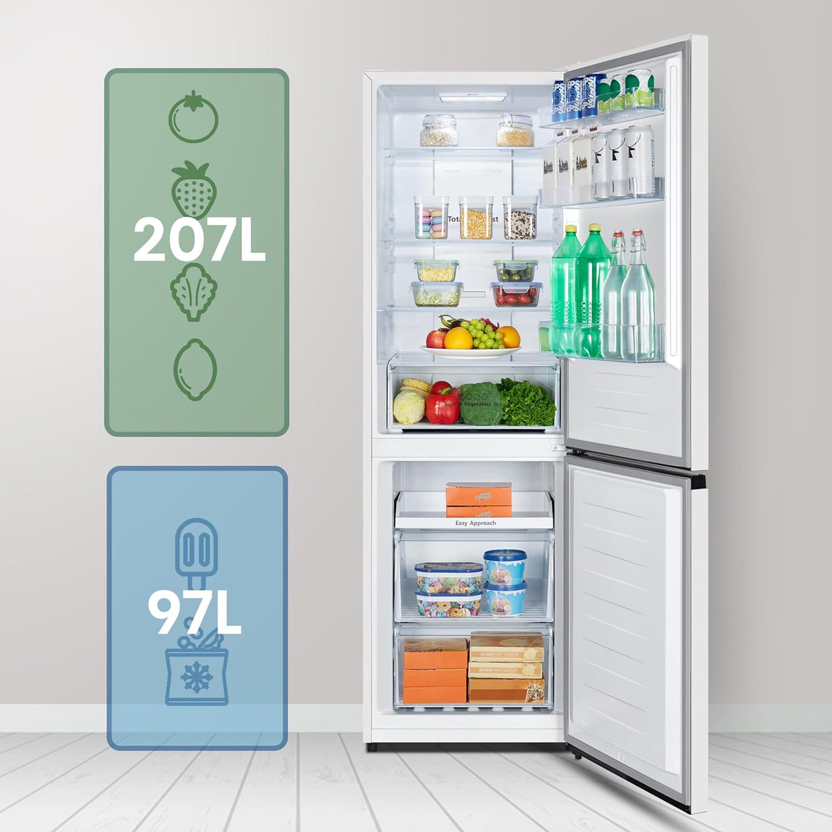 Frigorífico combi Hisense RB390N4BWC, imagen complementaria 2