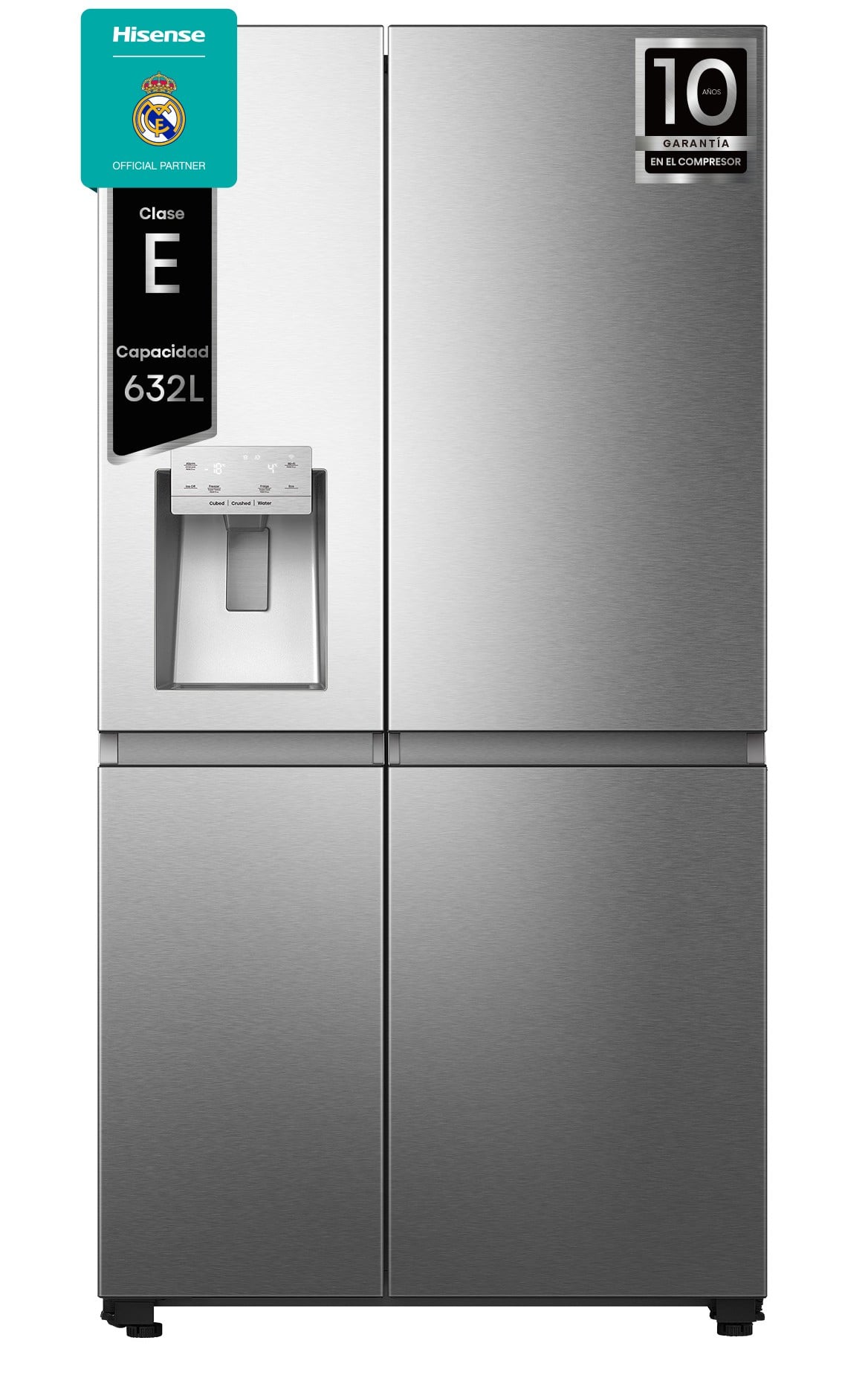 Frigorífico americano Hisense RS818N4TIE1 632 L inox – portada