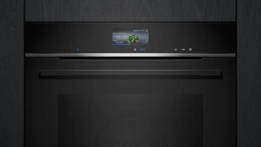 HORNO SIEMENS HR776G1B1 60x60 VAPOR NEGRO DISP TFT