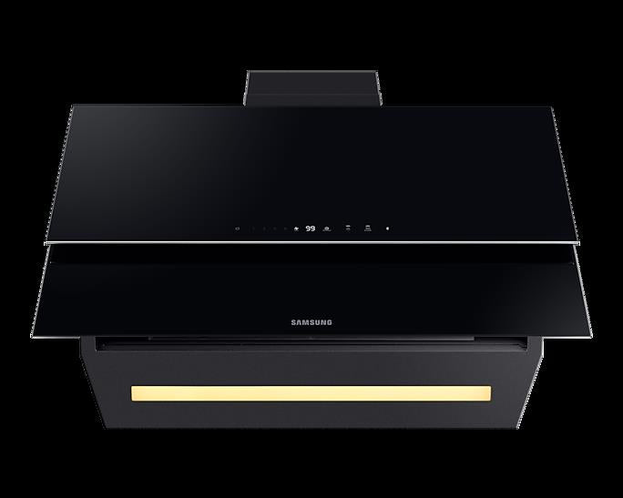 Samsung NK36C9804WB/UR – detalle de acabado negro