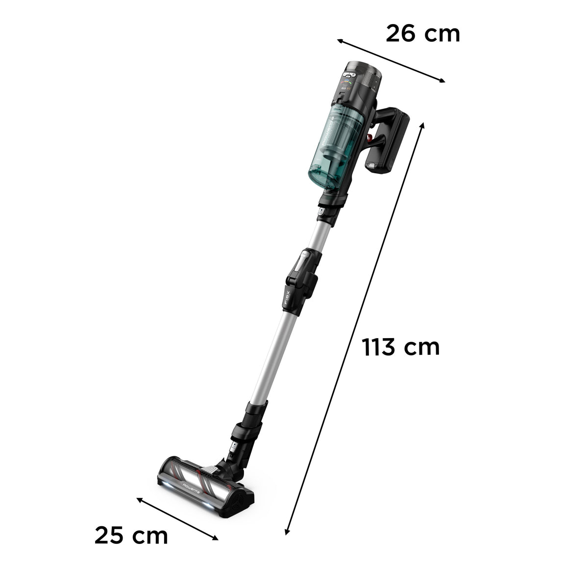 ASPI. ESCOBA ROWENTA RH9A32 FLEX CICLONICA 150W