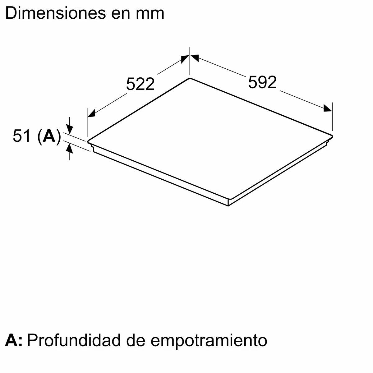ENCIM. SIEMENS EH631HDC1E 60CM 3F IND