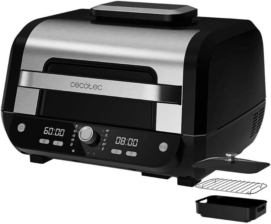 FREIDORA AIRE CECOTEC 8000 PRO 1700W 2RES 4950 8L