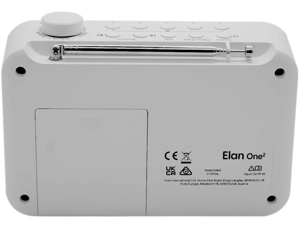 RADIO DIGITAL PURE ELAN ONE2 BLANCO DAB+/FM BT 5.1