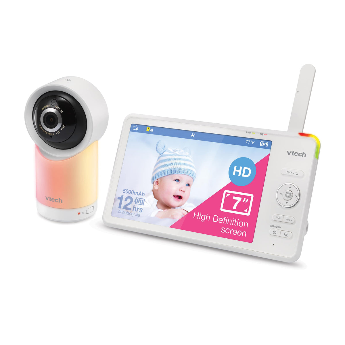 VIGILA BEBES VTECH RM7766HD 7"+CAMARA MOTOR+WIFI