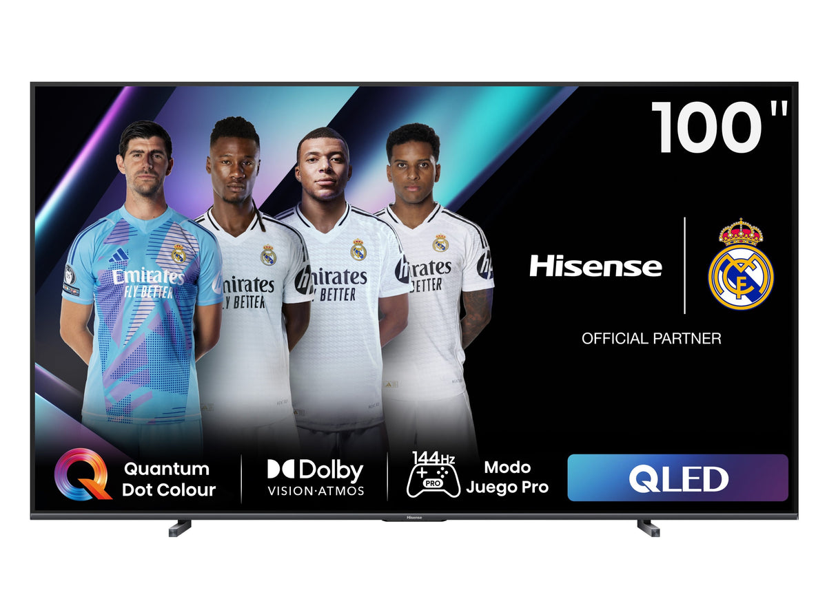 TV HISENSE 100" 100E7NQPRO UHD QLED SMART TV 144H