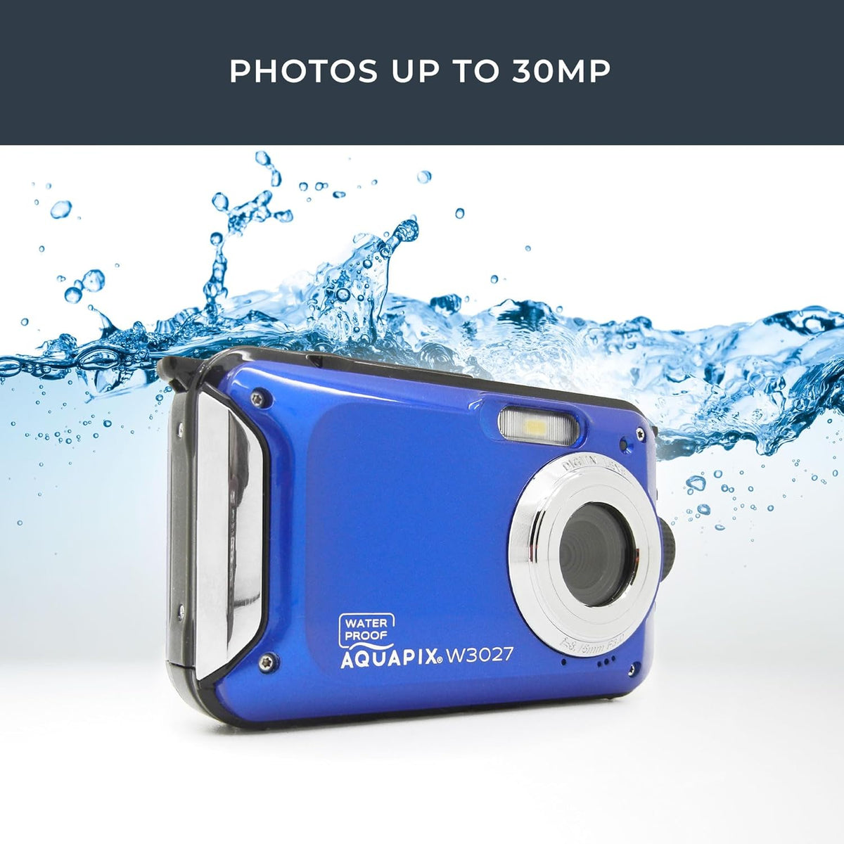 CAMARA AQUAPIX W3027 MARINE BLUE SUMERGIBLE