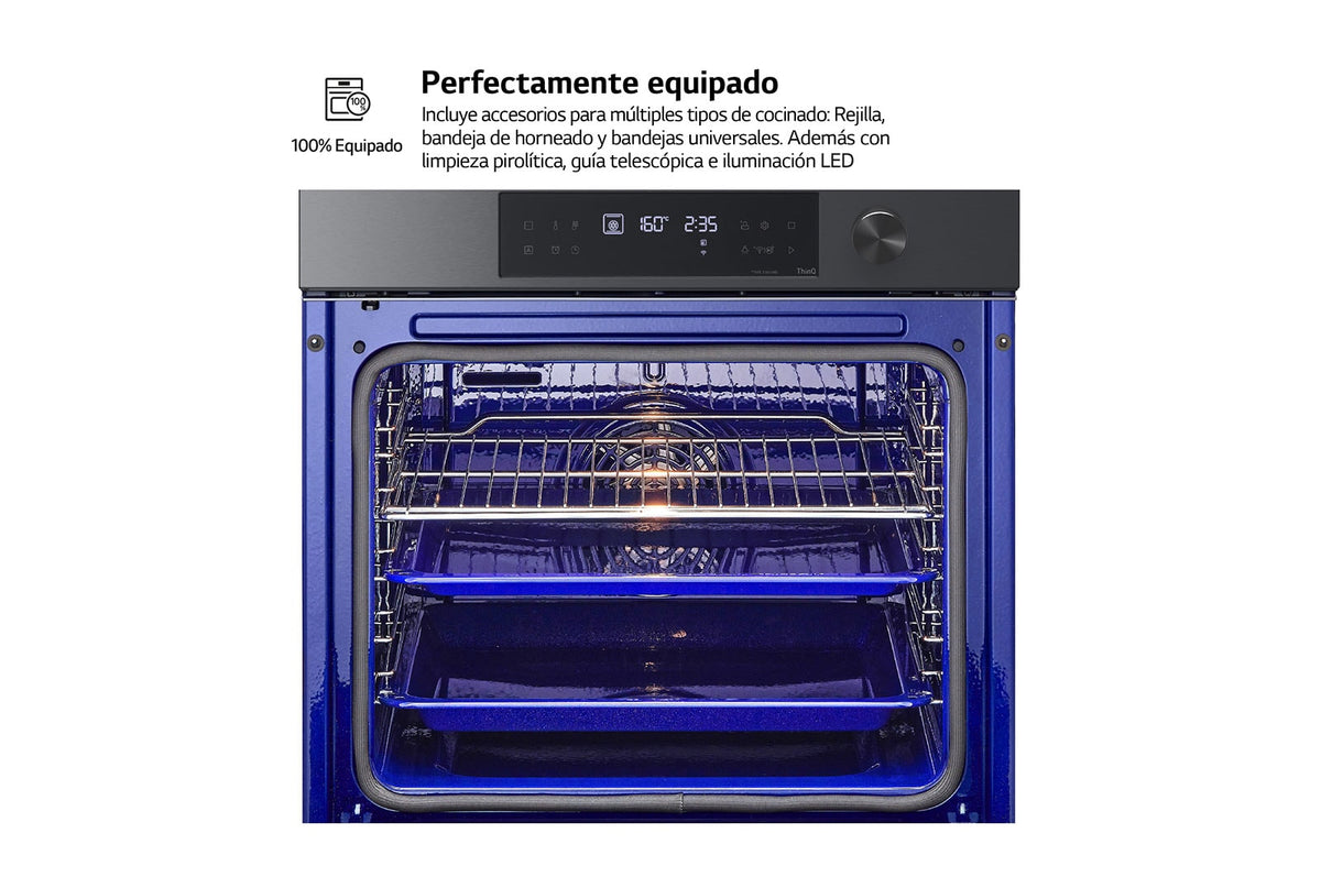 HORNO LG WS7D7632WB 76L PIROLITICO NEGRO
