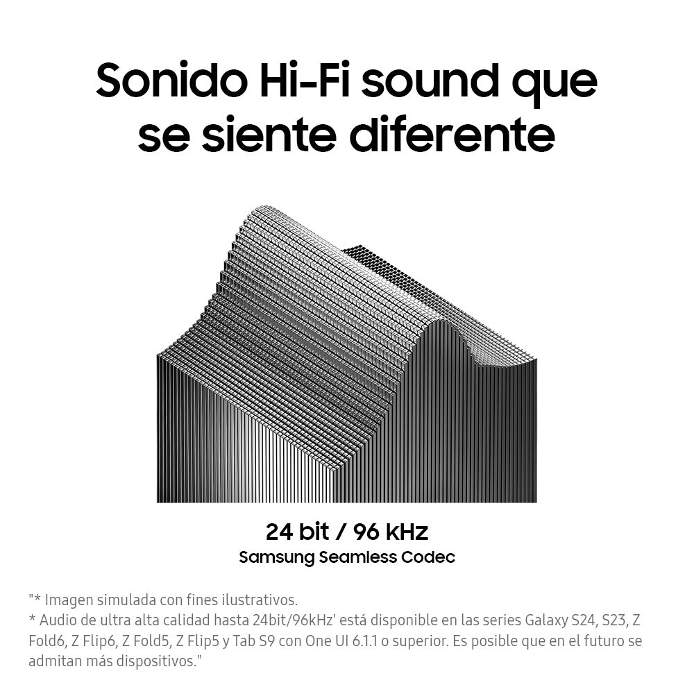 Samsung Galaxy Buds3 Blanco – cancelación activa de ruido