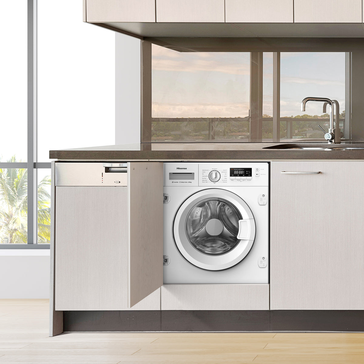 LVD.SEC. HISENSE WD3M841BWIES 8/6K INTEGRABLE