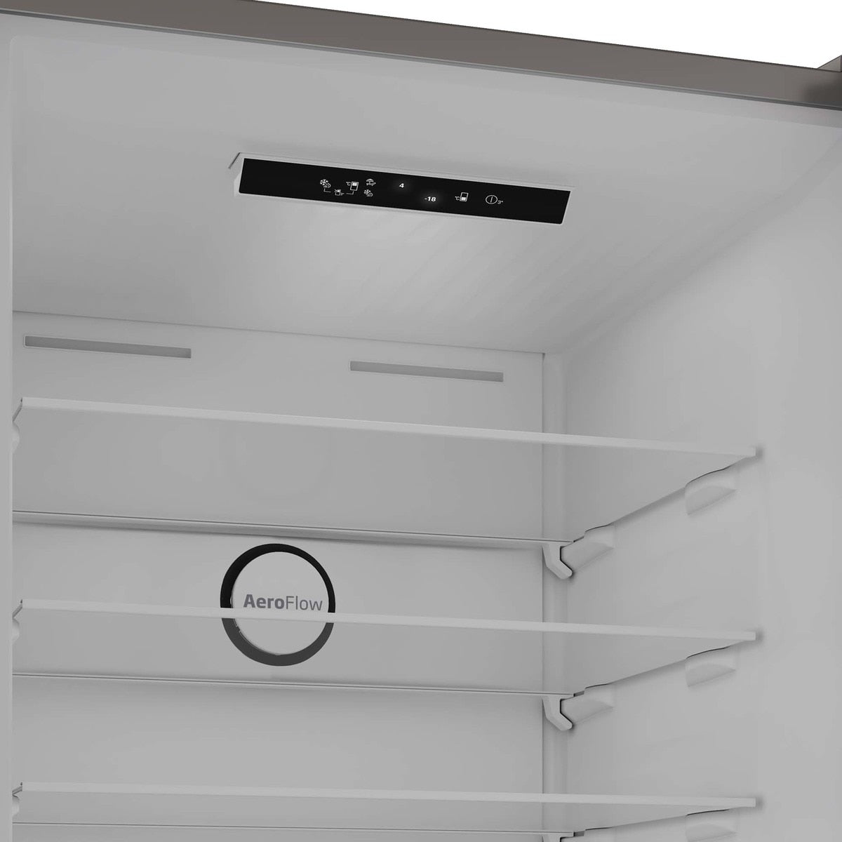 Frigorífico combi Beko B3RCNE564HW – detalle de conservación y equipamiento