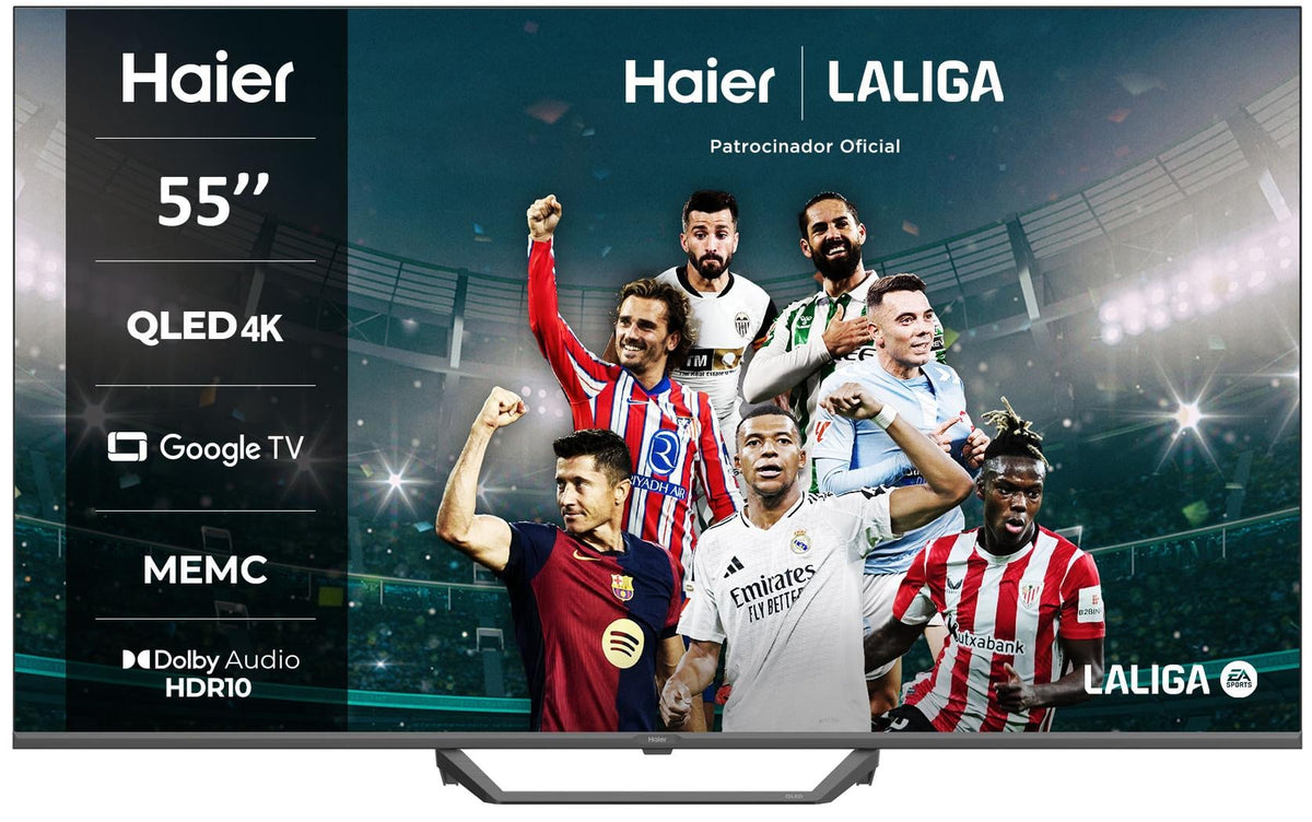 TV HAIER 55" H55S80EUX UHD QLED GOOGLETV BT PEANA
