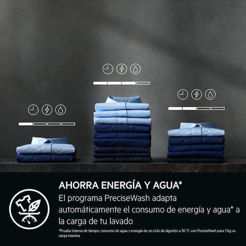 Lavadora AEG LFR7294O2B 9 kg 1400 rpm ProSteam - imagen de producto 20