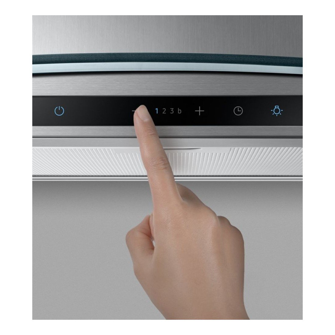 Samsung NK24C5070DS/UR – vista lateral de la campana de 60 cm