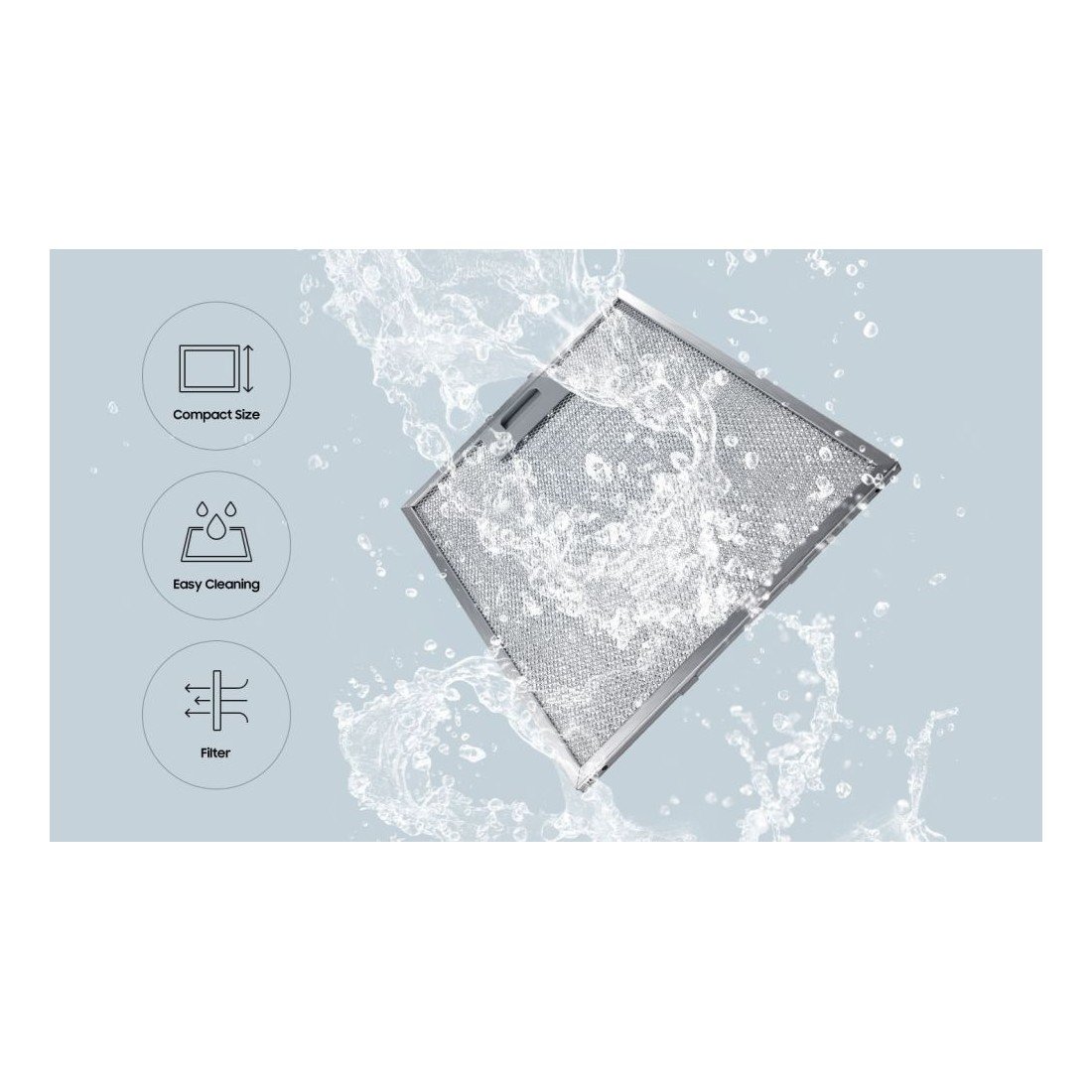 Samsung NK24C5070DS/UR – detalle de diseño y control táctil