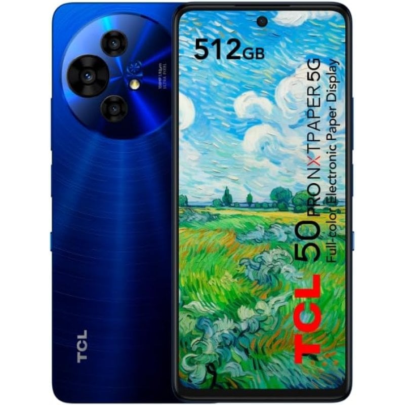 SMARTPHONE TCL 50 PRO NXTPAPER 8/512 6,8" MID BLUE