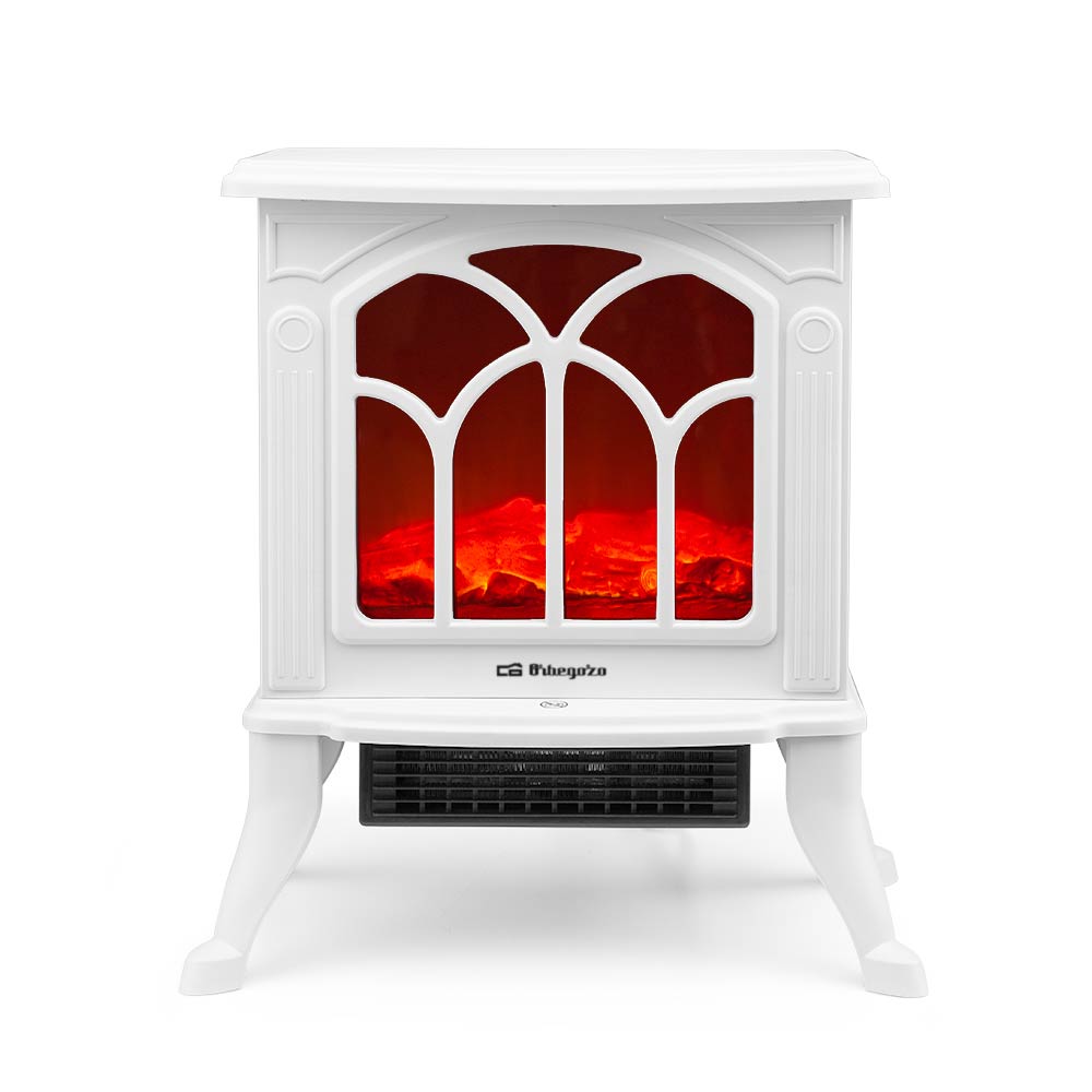 CHIMENEA ELECTRICA ORBEGOZO CM9021 1500W BLANCA