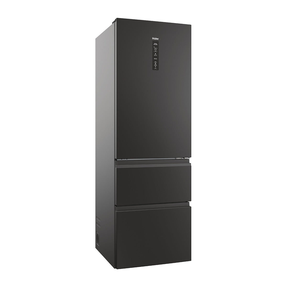 Frigorífico combi Haier HTW5618DNPT – vista frontal y acabado
