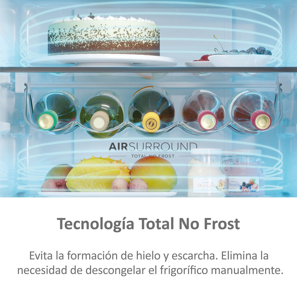 Frigorífico combi Haier HTW5618DNPT, imagen complementaria 8