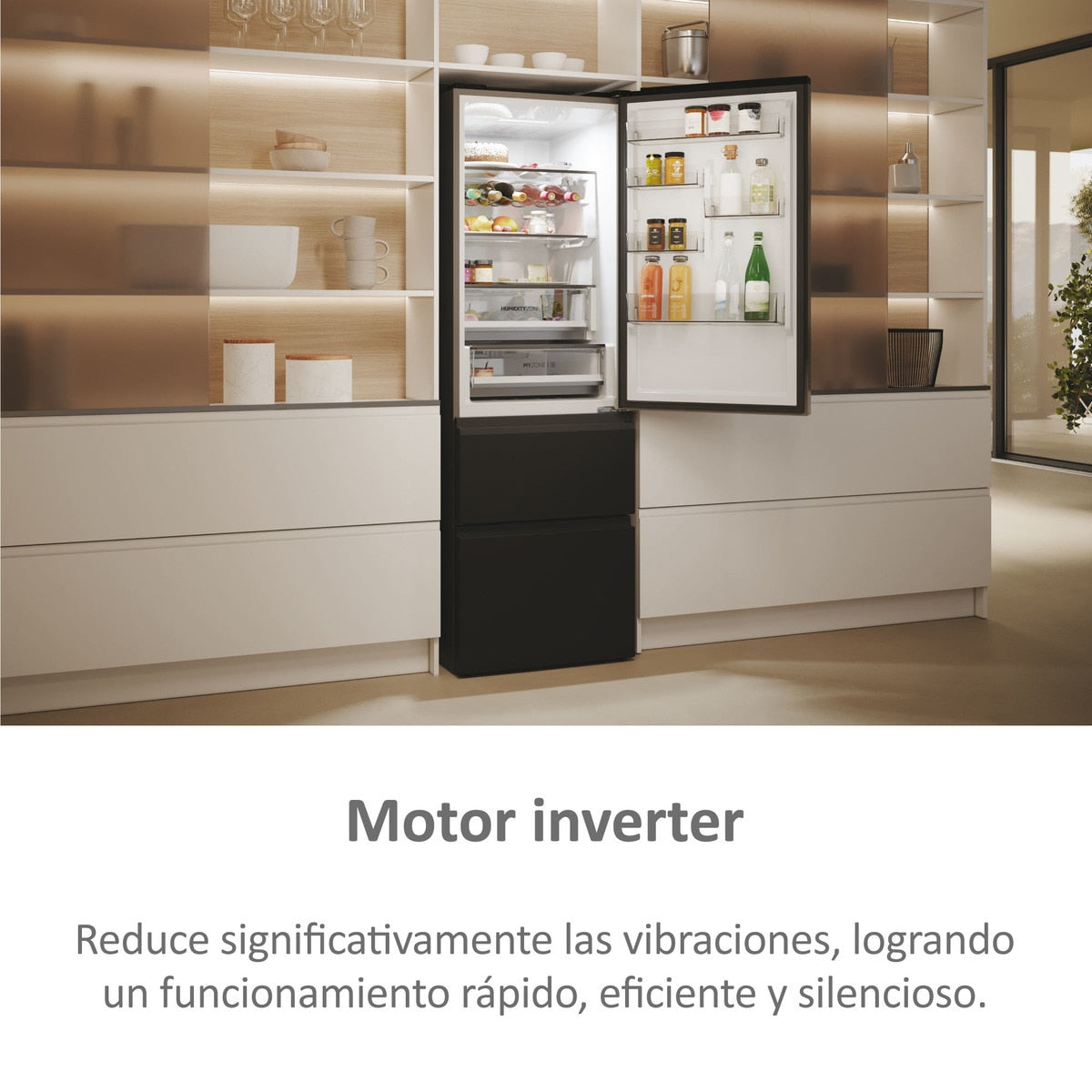 Frigorífico combi Haier HTW5618DNPT, imagen complementaria 9