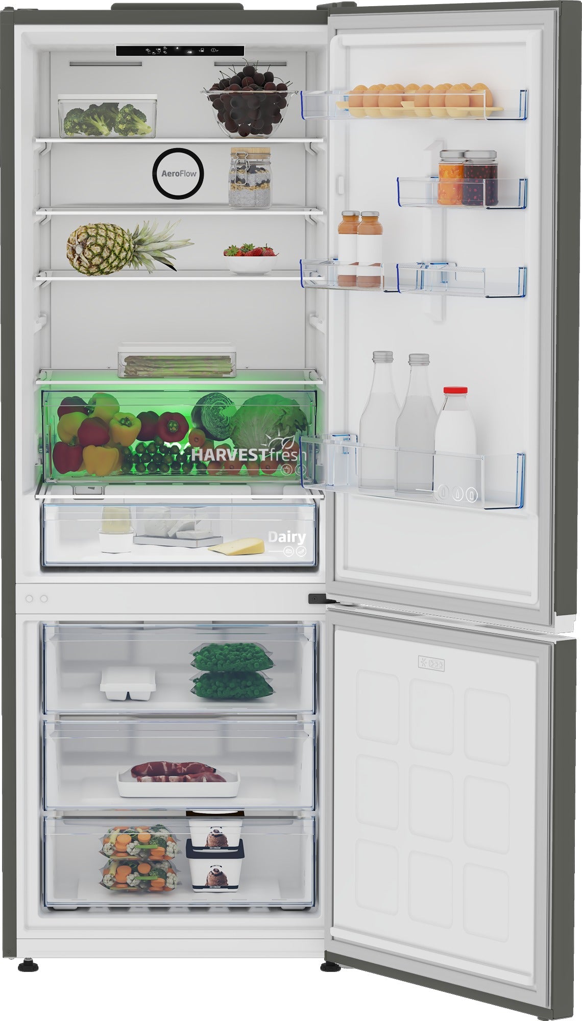 Frigorífico combi Beko B3RCNE564HG, imagen complementaria 2