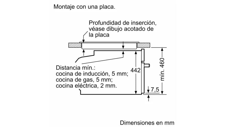 HORNO BALAY 3CB5159B3 47L MULT CRIST BCO 45CM