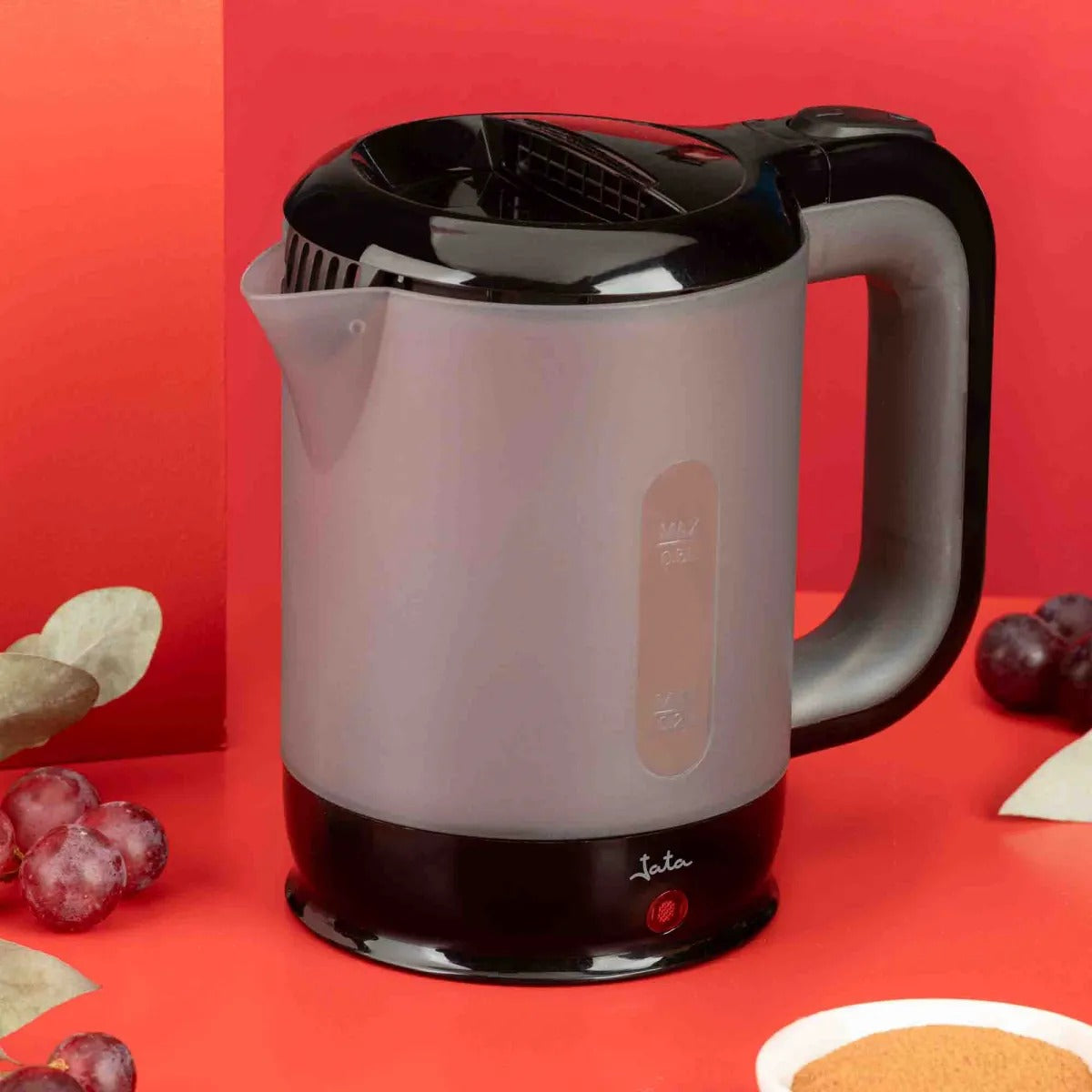HERVIDOR JATA JEHA1240 900W 0,5L NEGRO