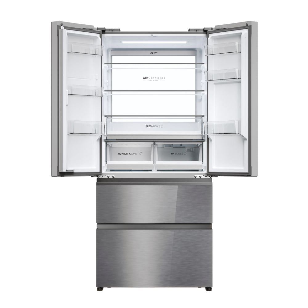FRI. HAIER HFR7819ENGC 190x83x64 FD NF DISP INOX