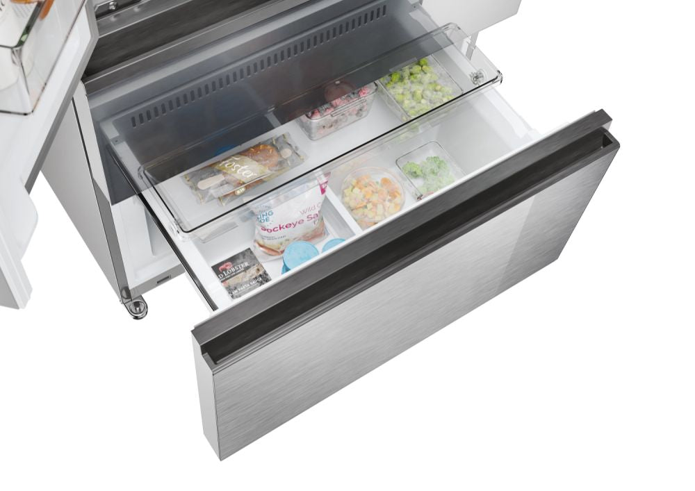 FRI. HAIER HFR7819ENGC 190x83x64 FD NF DISP INOX