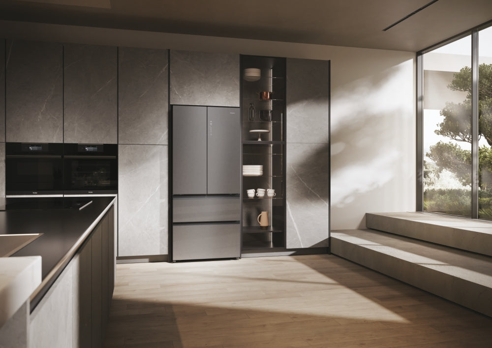 FRI. HAIER HFR7819ENGC 190x83x64 FD NF DISP INOX