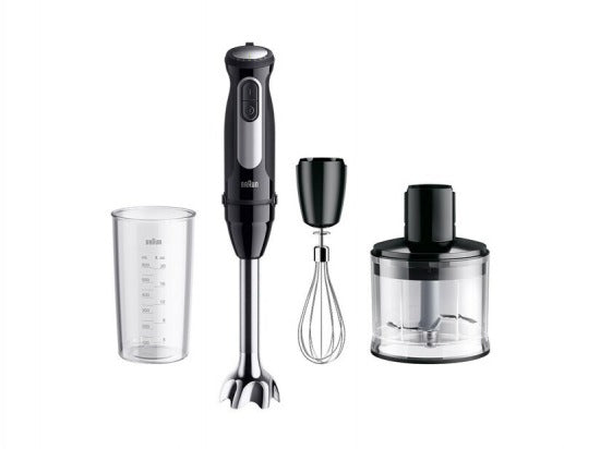 BATID. BRAUN MQ55236MBK 1000W C/A PIE INOX 25V N/I