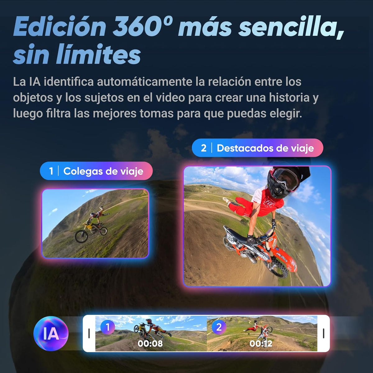 CAMARA DEPORTIVA INSTA360 X4