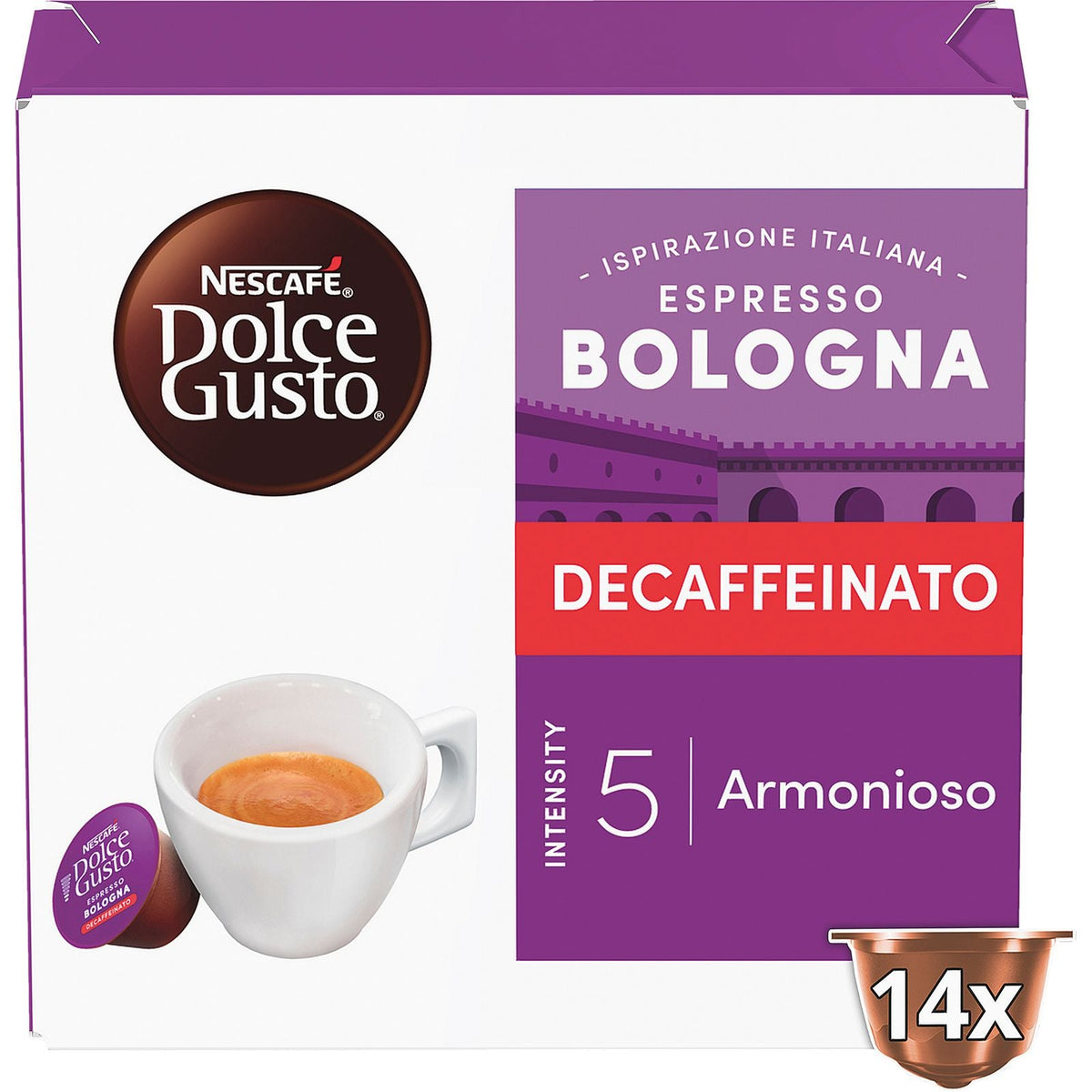 ESTUCHE DOLCE G.12593758 ESPRESSOBOLOGNA DES 14CAP