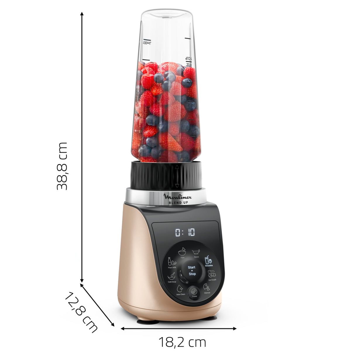 BATID. VASO MOULINEX LM190A 1000W, 8PR COMPACTA
