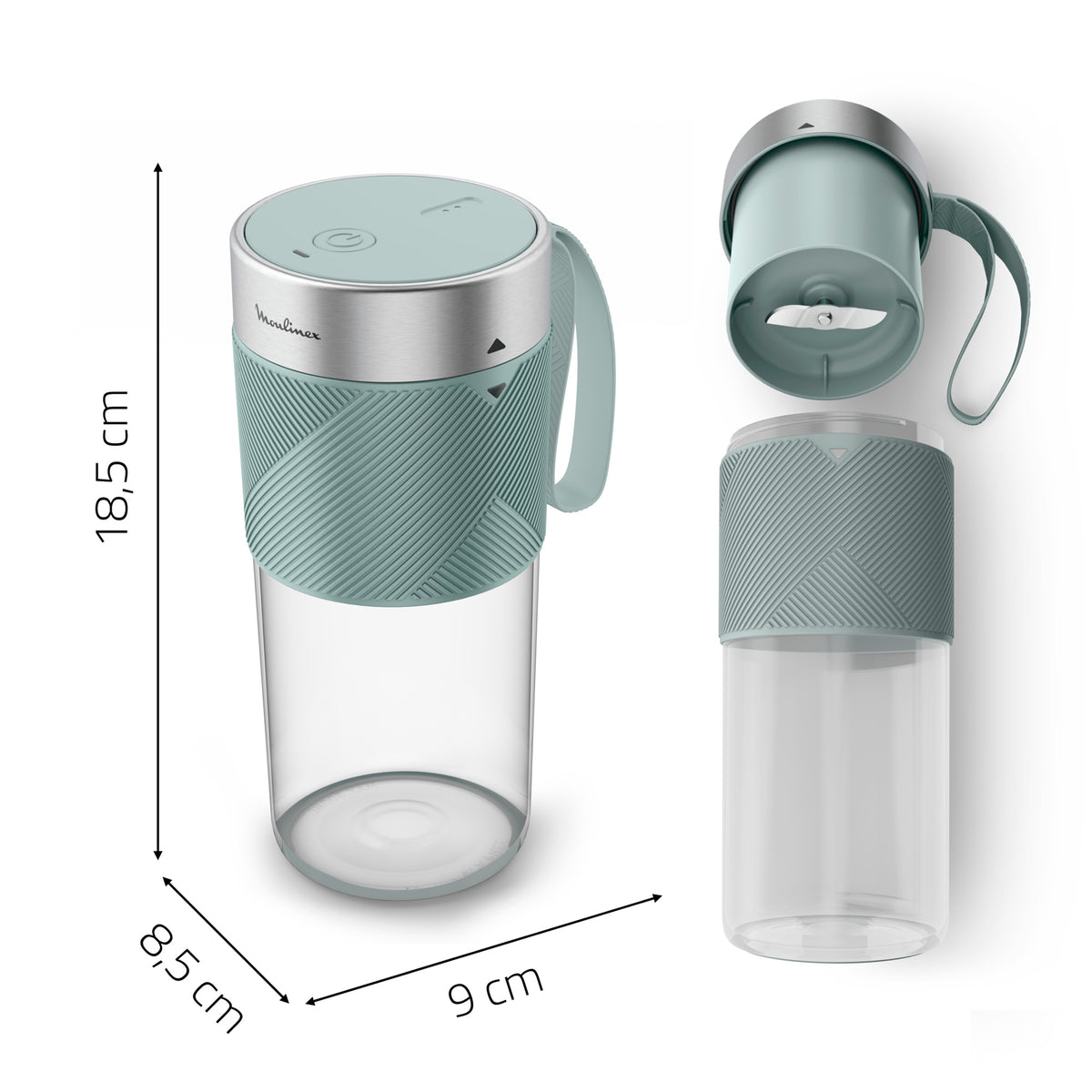 BATID. VASO MOULINEX LM1C04 300ML PORTATIL