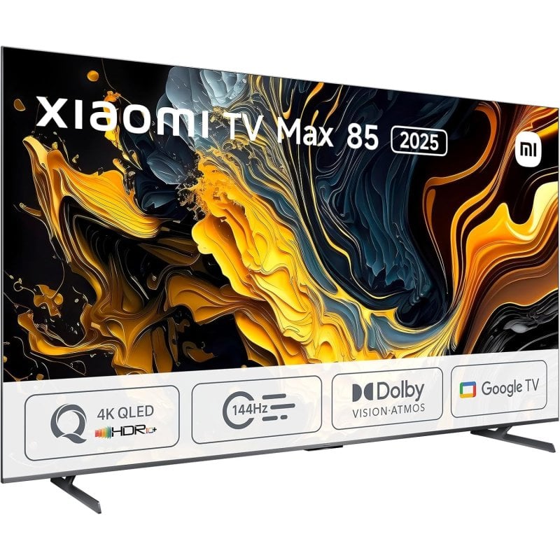 TV XIAOMI 85" MAX 2025 UHD QLED GOOGLETV 144HZ