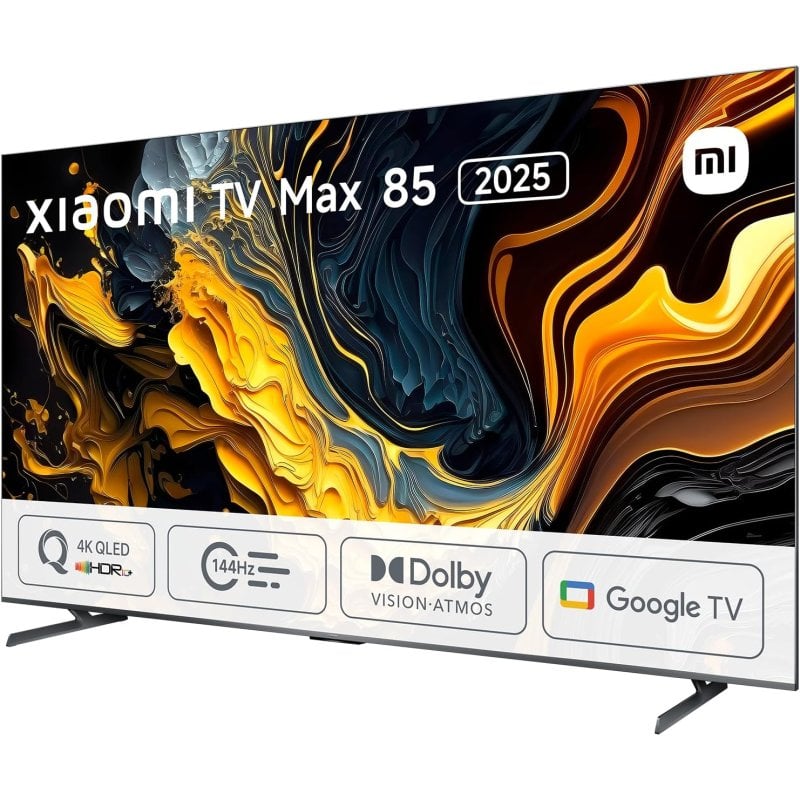 TV XIAOMI 85" MAX 2025 UHD QLED GOOGLETV 144HZ