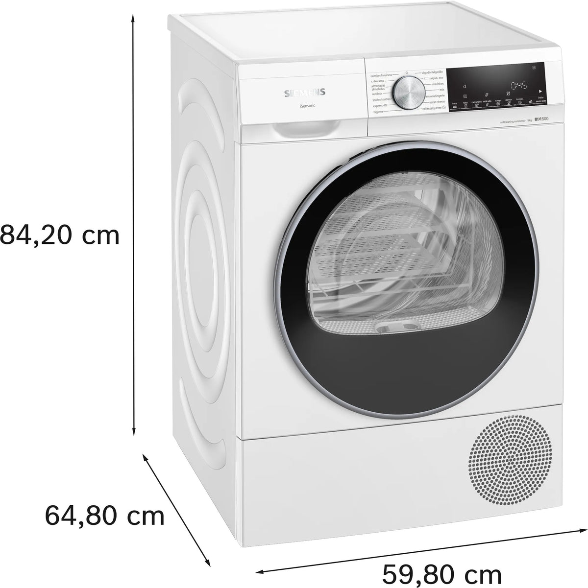 SECADORA SIEMENS WQ45G2D0ES 9K DSP BCA A+++