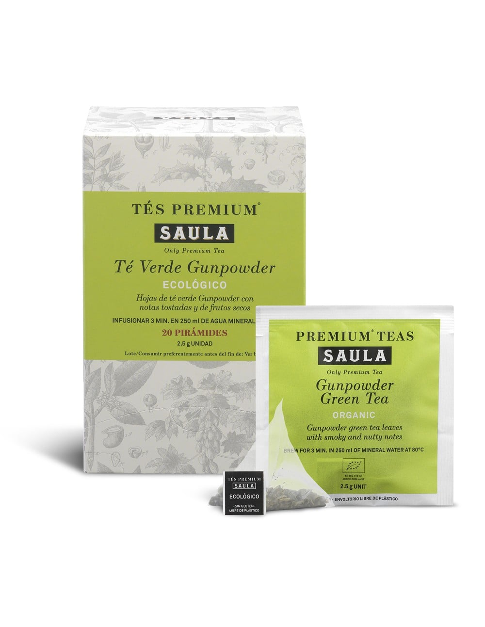 ESTUCHE SAULA TE VERDE GUNPOWDER PIRAMIDES C20UD